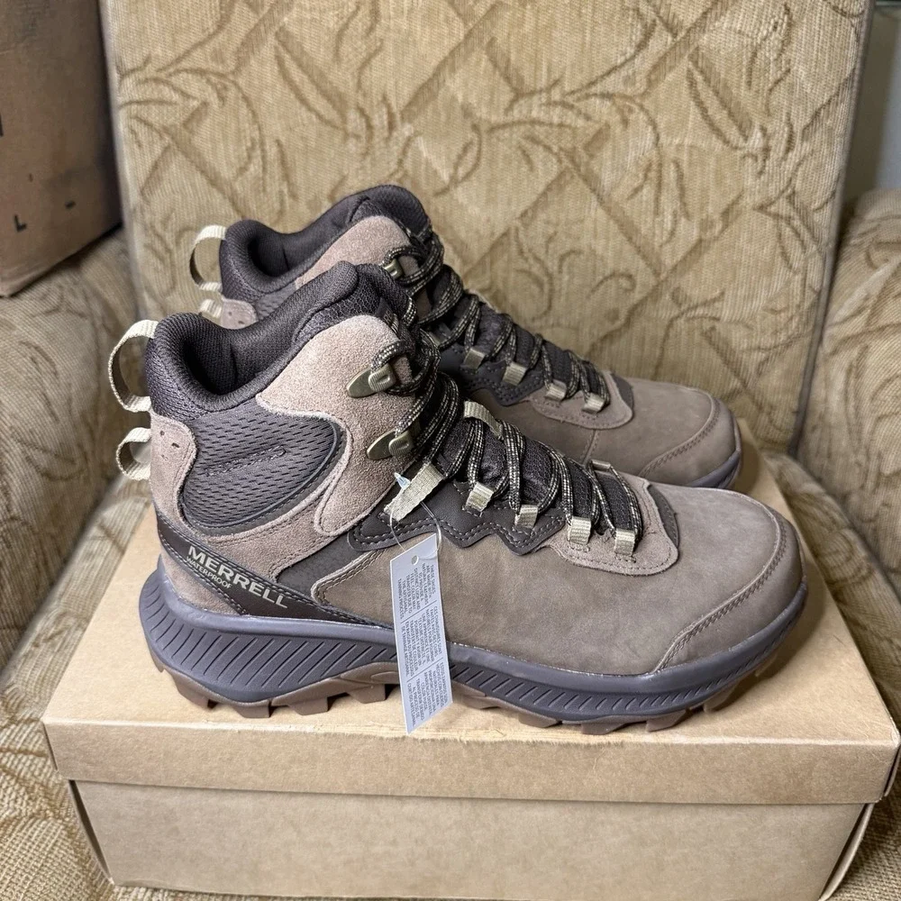 Merrell Men's Speed Strike 2 Thermo Mid Waterproof Boots Size 9 New